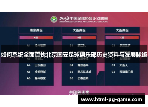 如何系统全面查找北京国安足球俱乐部历史资料与发展脉络